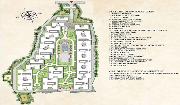 Godrej Athena Master Plan