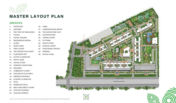 Godrej Woodscapes Master Plan